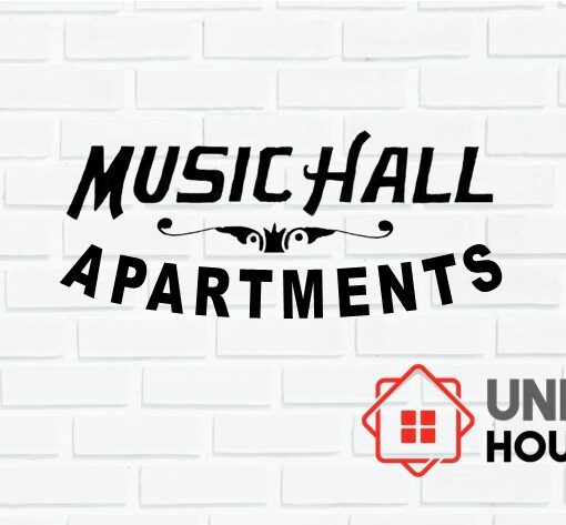 Music Hall Apartments graphic for media release