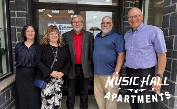 Music Hall Apartments media event